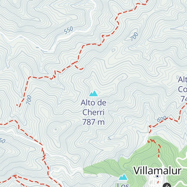 Map of Alto de Cherri