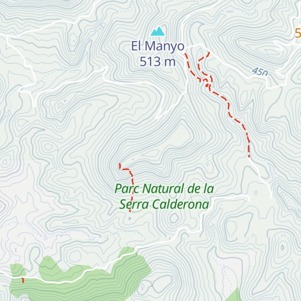 Map of Montcúdio