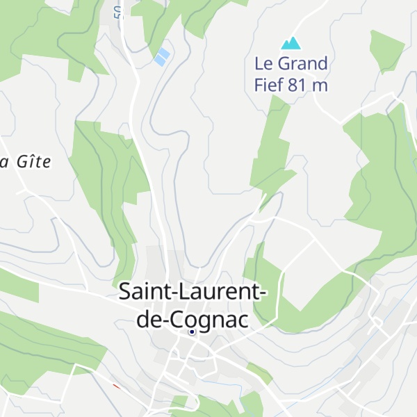 Map of Les Hautes Moures