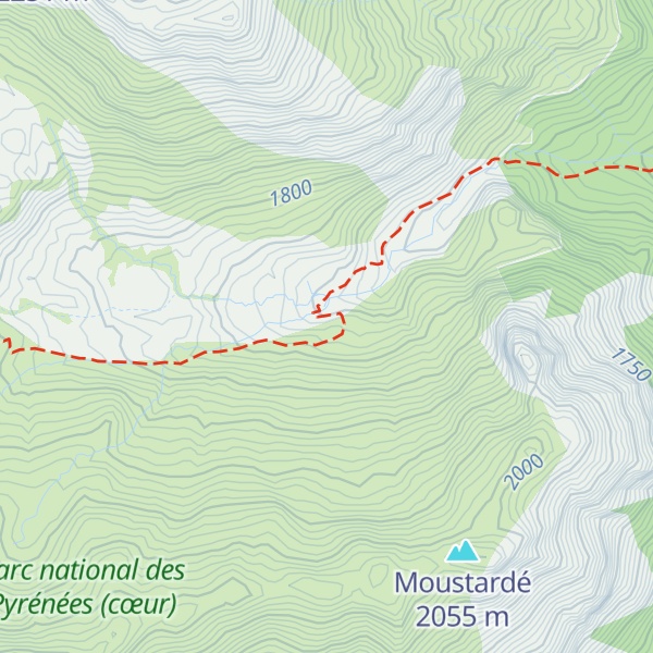 Map of Cabane de Pucheoux
