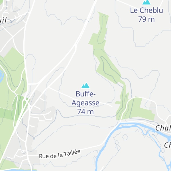 Map of Buffe-Ageasse