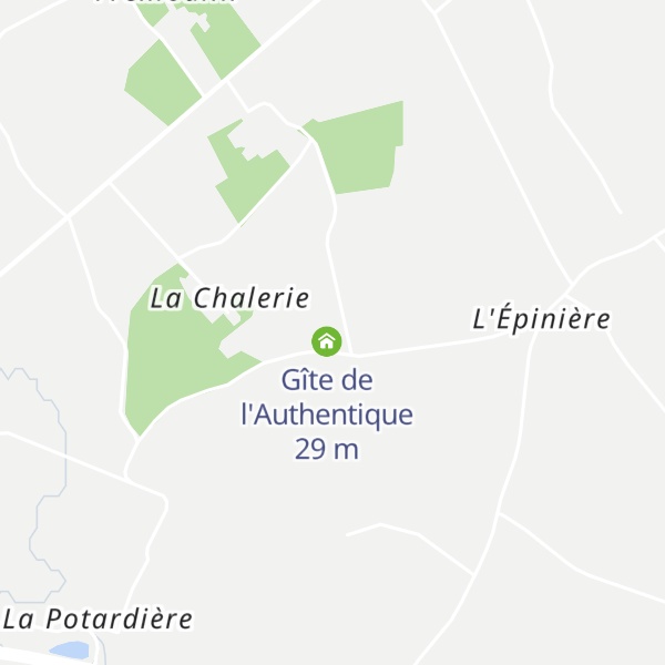 Map of Gîte de l'Espoir