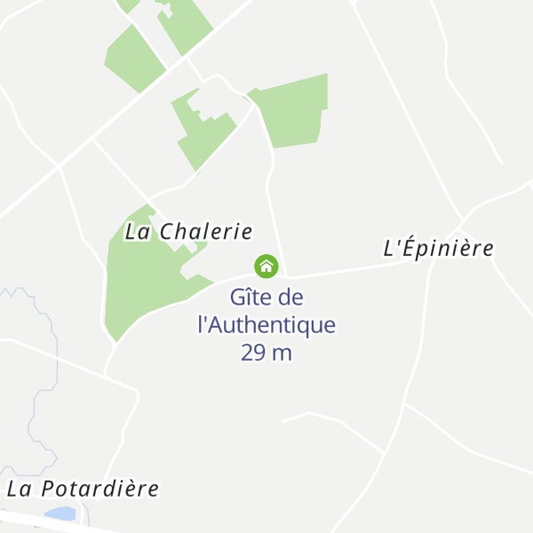 Map of Gîte de l'Authentique