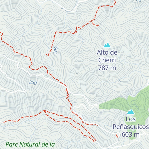 Map of Alto del Castillejo