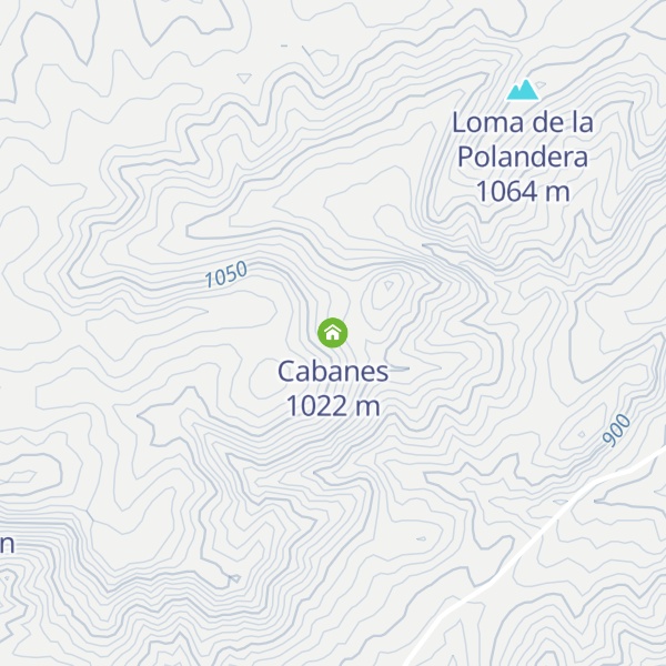 Map of Cabanes