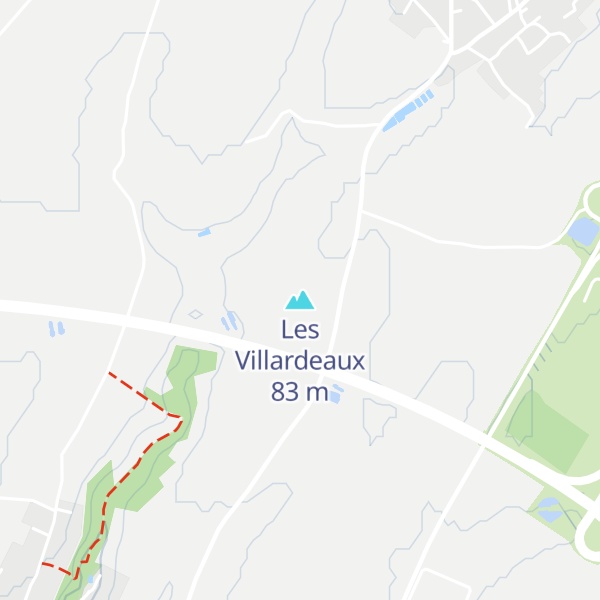 Map of Les Villardeaux