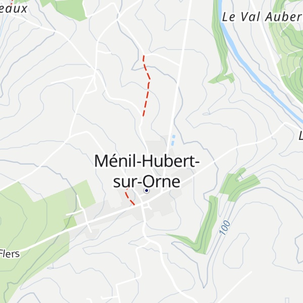 Map of Gîtes de La Valette