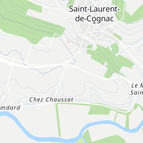Map of Le Terrier de Chaussat