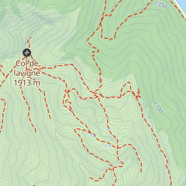 Map of Cabane de Chérue