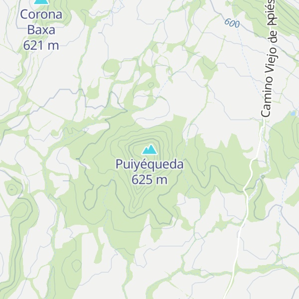 Map of Puiyéqueda