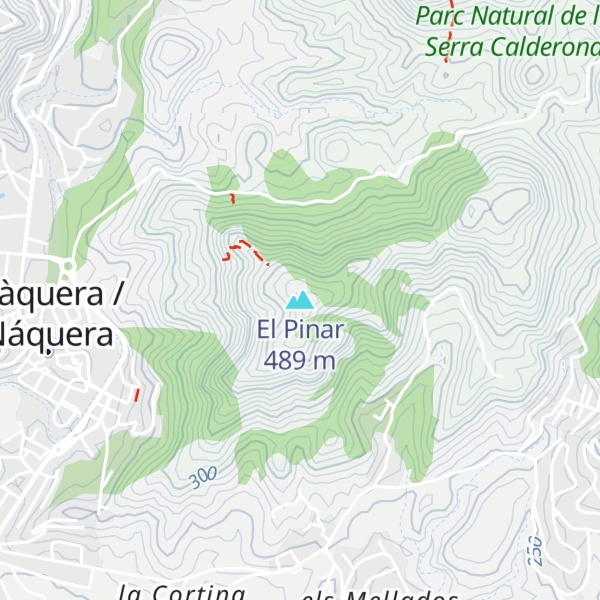 Map of El Pinar