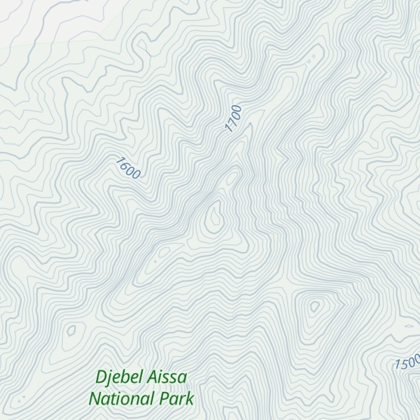 Map of Djebel Tifkirt