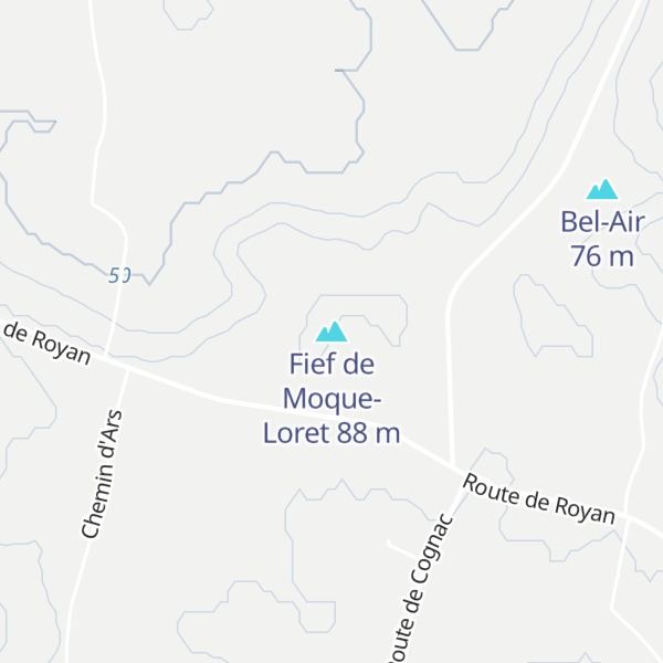 Map of Fief de Moque-Loret