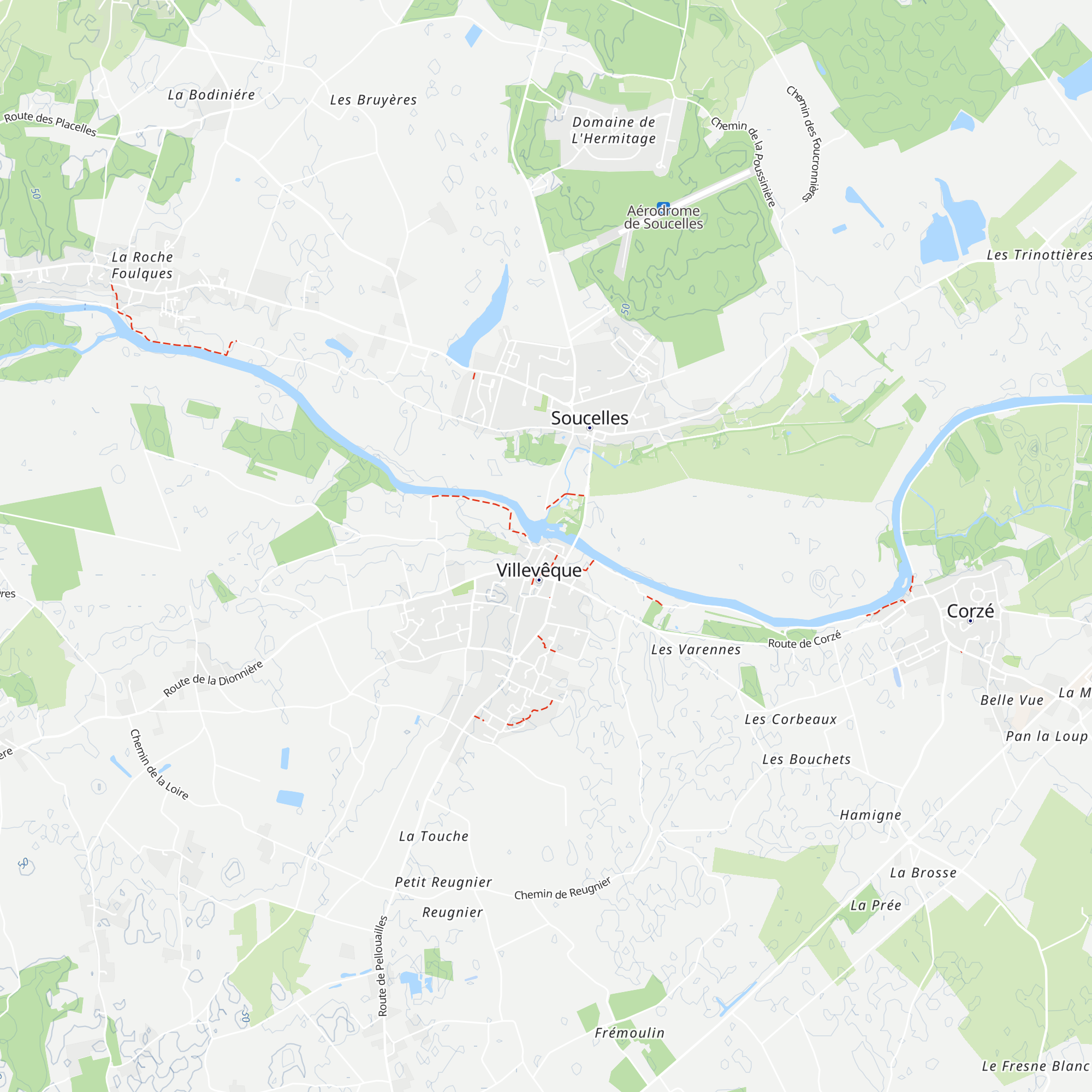 Bureau d'information touristique de Rives-du-Loir-en-Anjou map