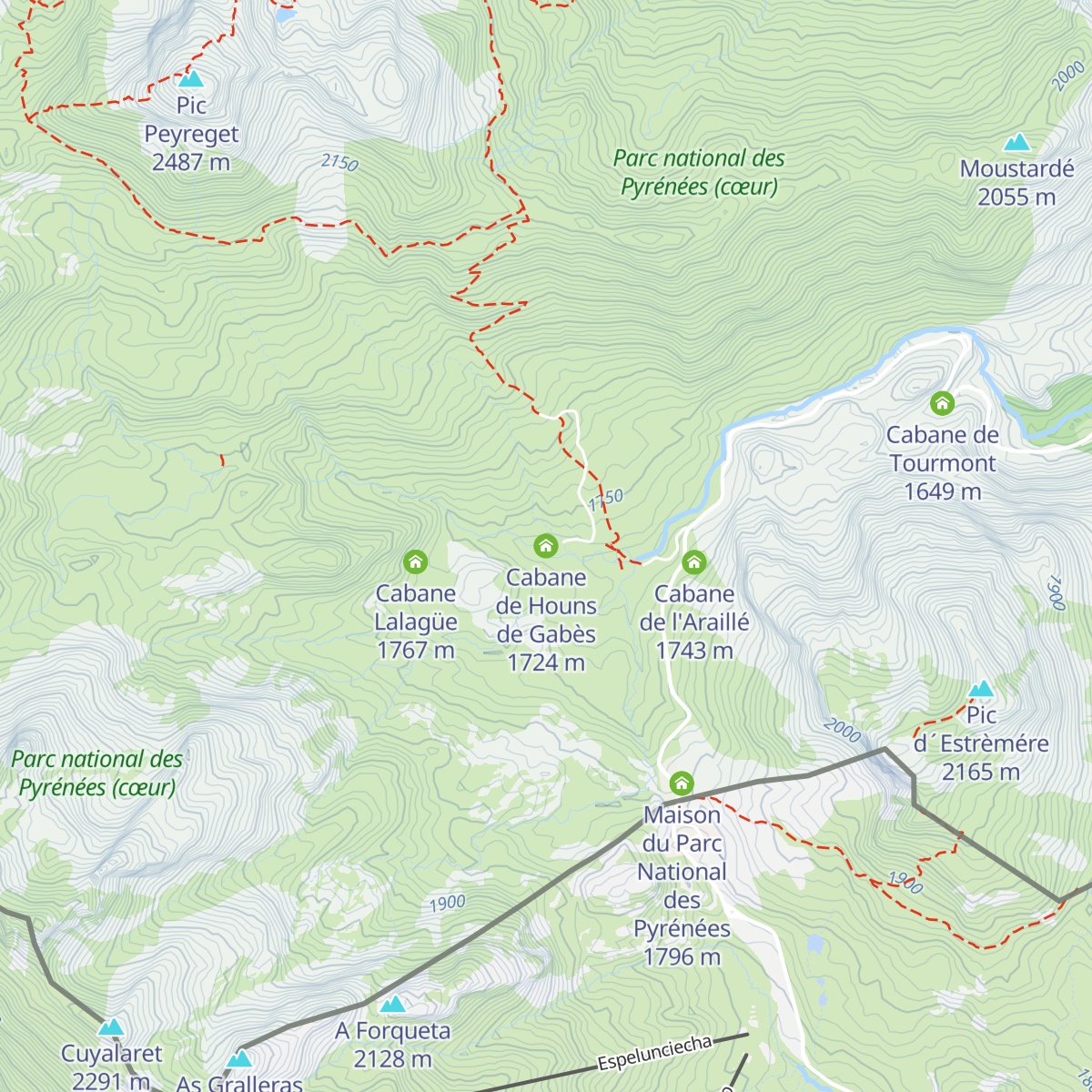 Cabane de Houns de Gabès map