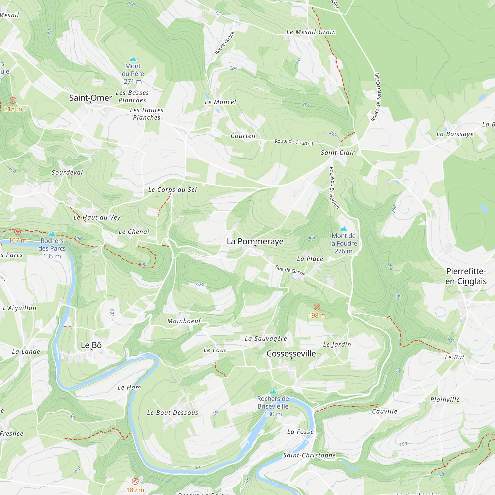 Gîte L'Écurie map