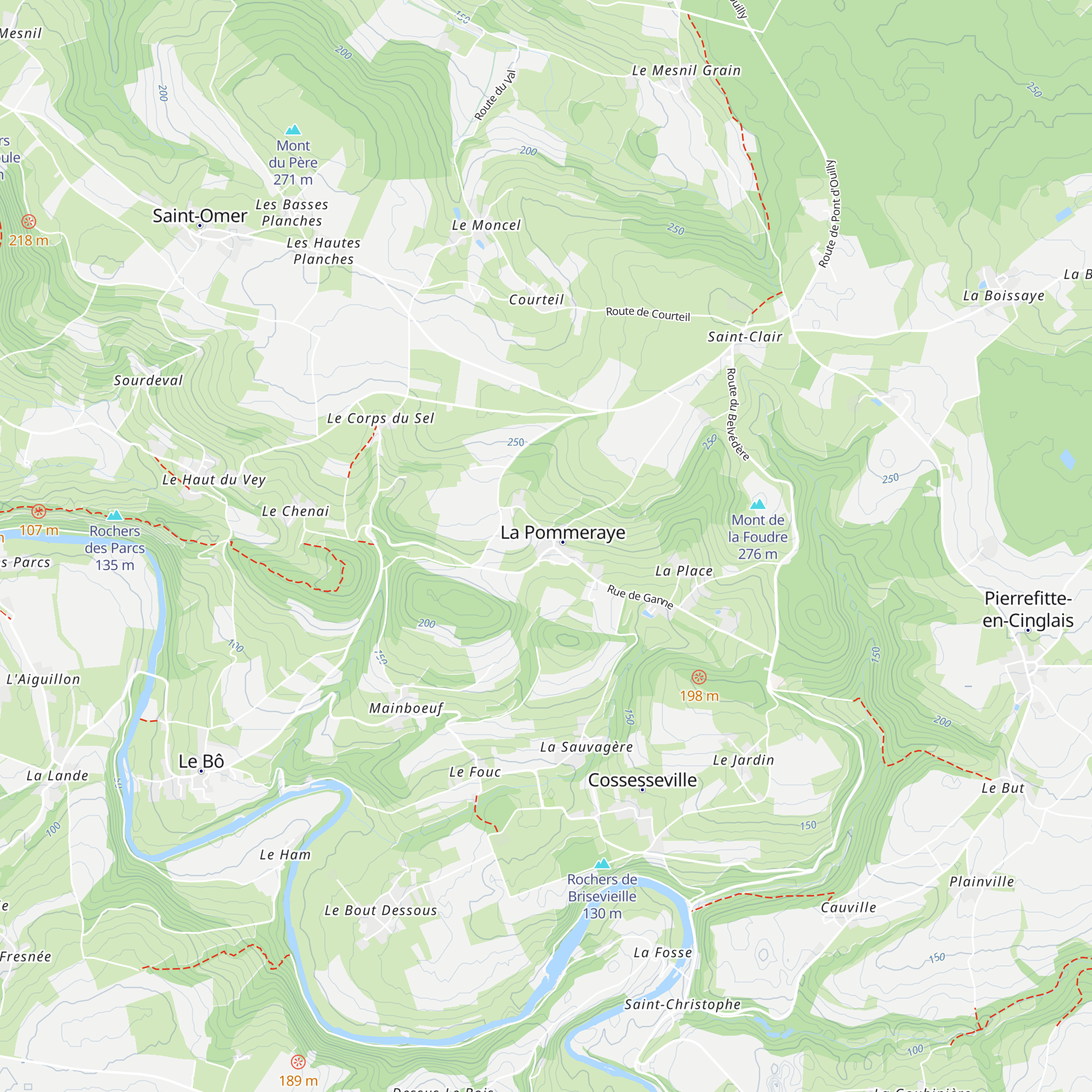 Gîte L'Écurie map