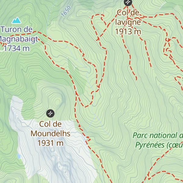Map of Cabane de Magnabaigt