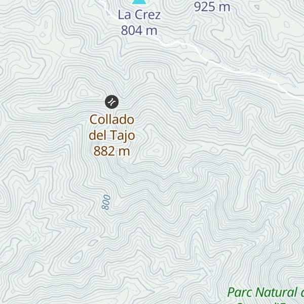 Map of La Lastra