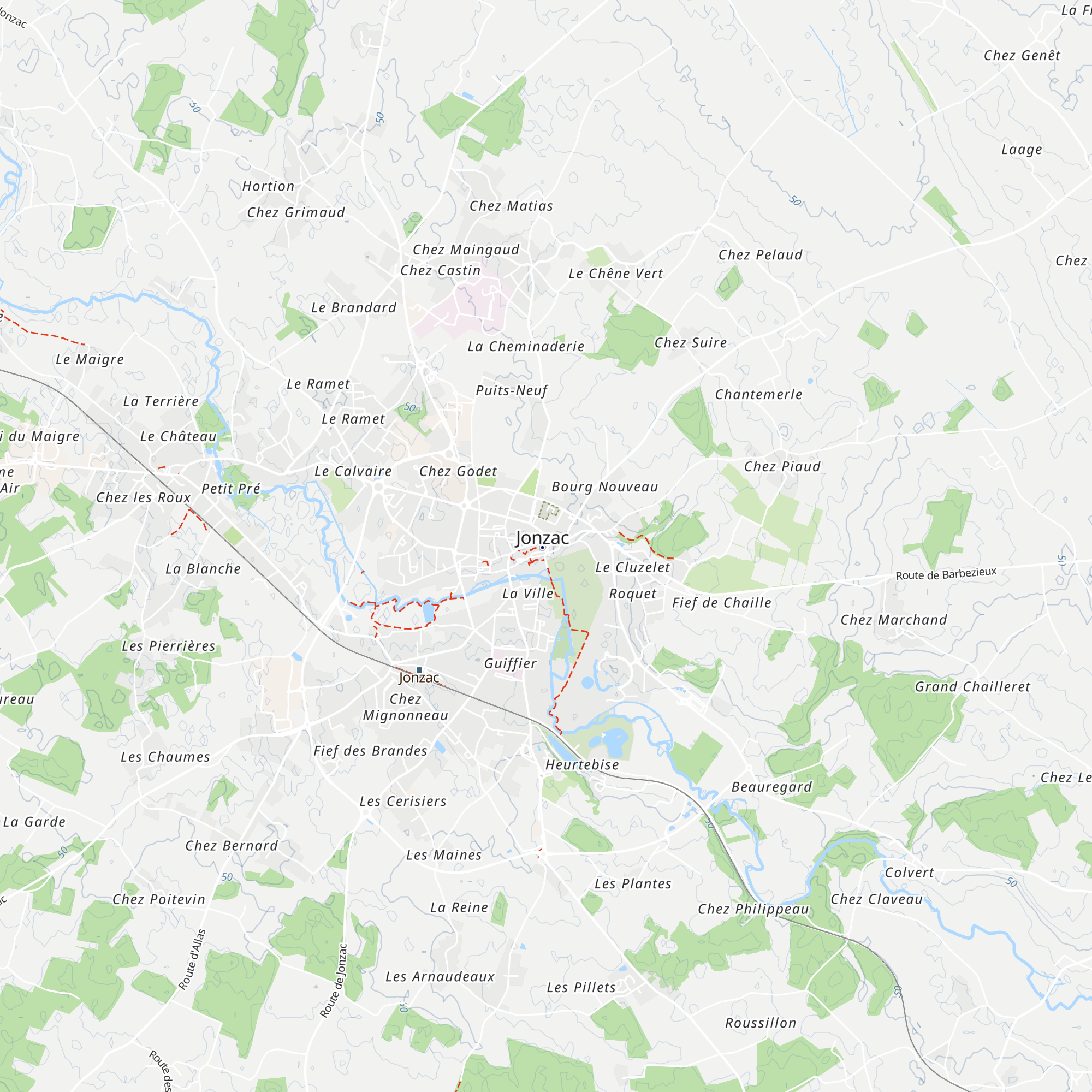 Office de tourisme de Jonzac map