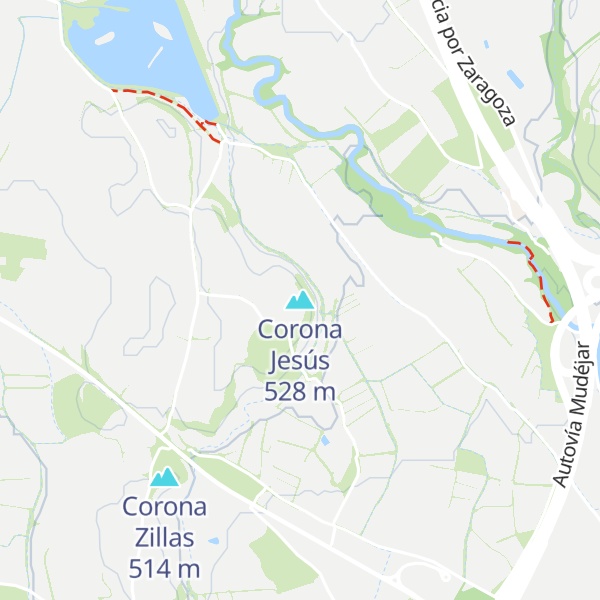 Map of Corona Jesús