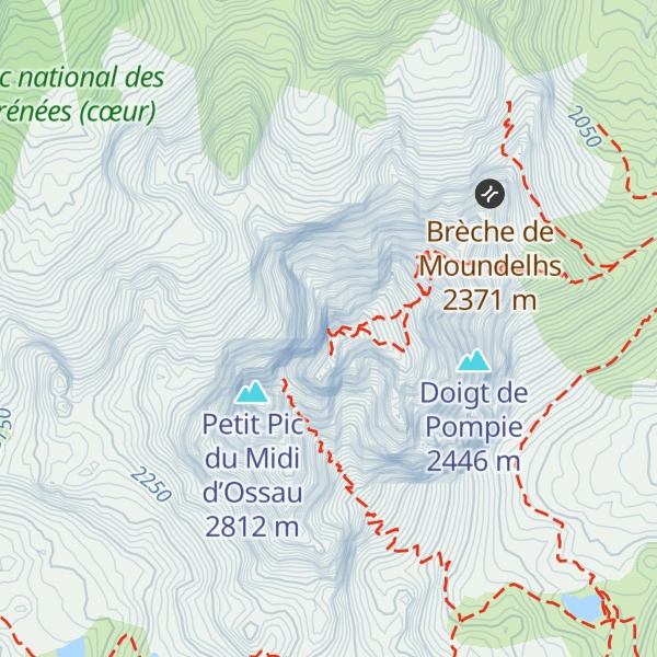 Map of Pointe de France