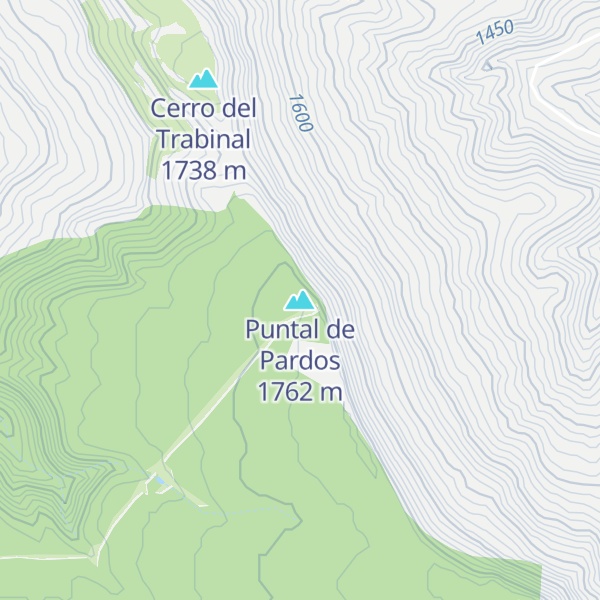 Map of Puntal de Pardos