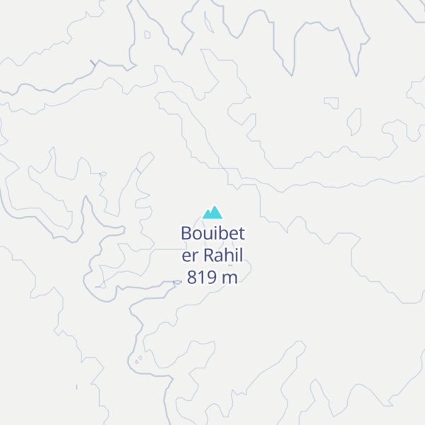 Map of Bouibet er Rahil