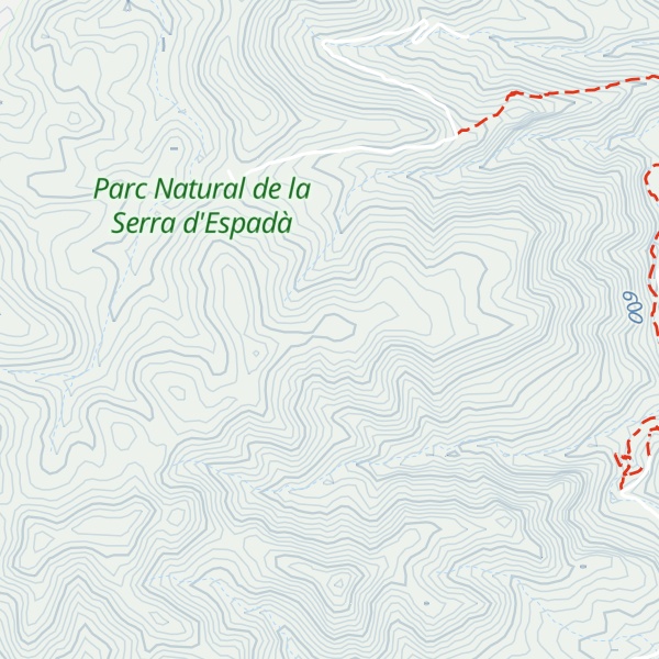Map of Peñas Santas