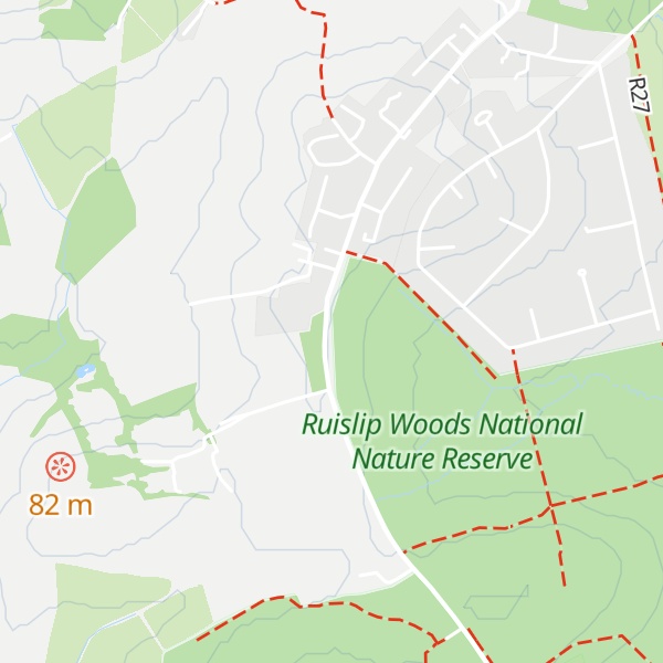 Map of Duck's Hill