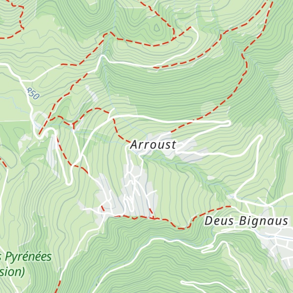 Map of Gîte Auberge du Chemin de Perchades