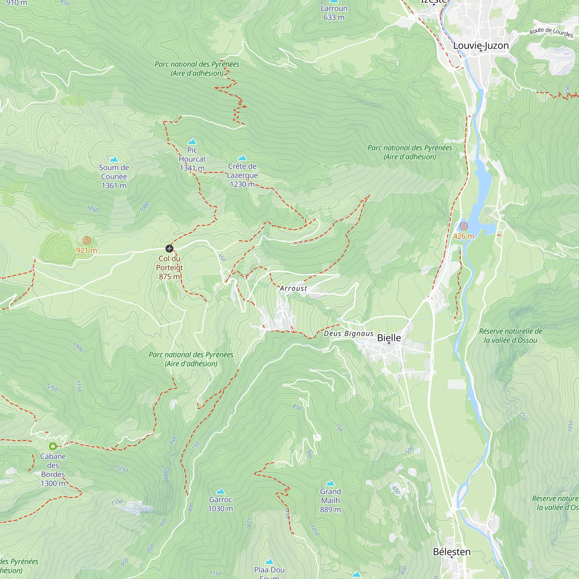 Gîte Auberge du Chemin de Perchades map