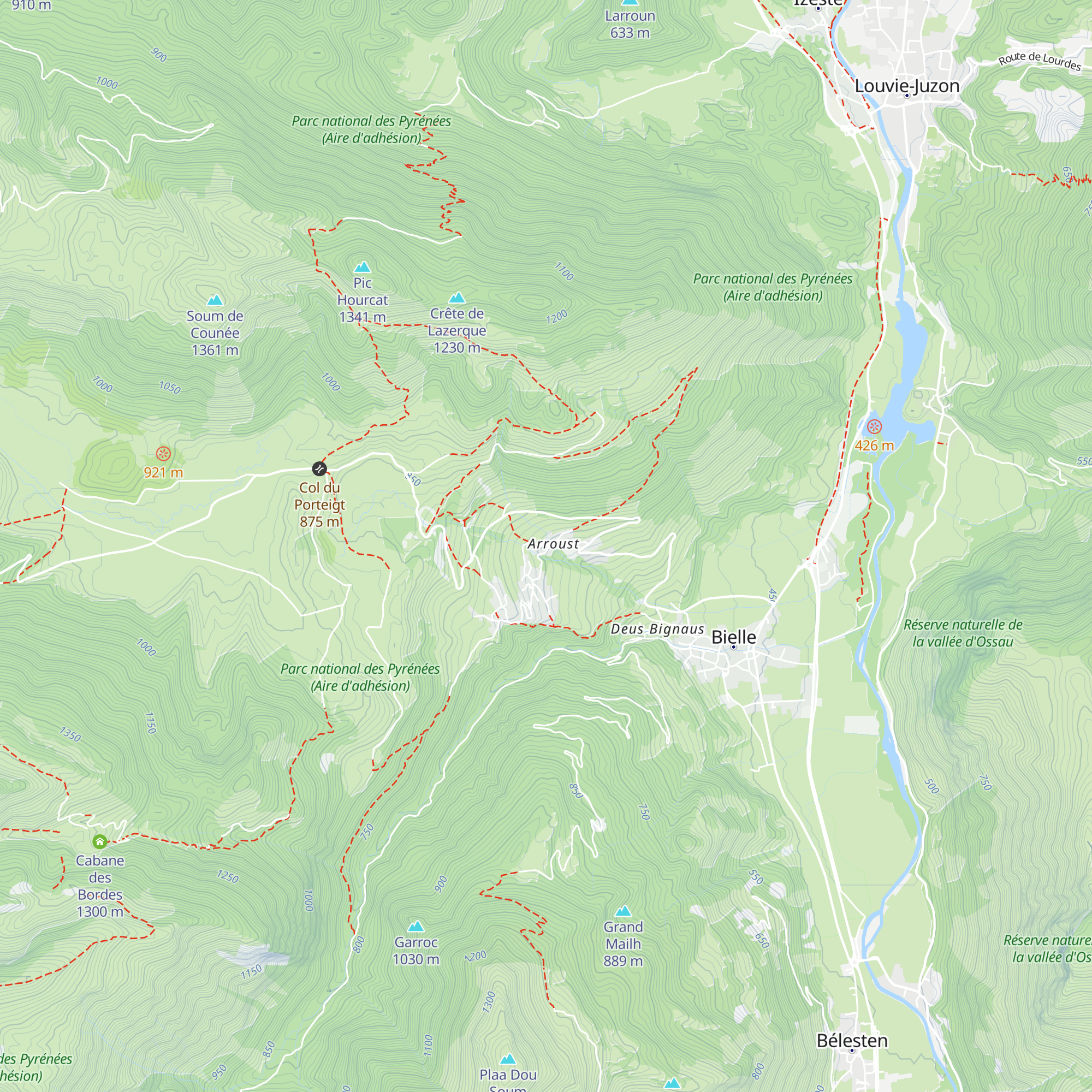 Gîte Auberge du Chemin de Perchades map