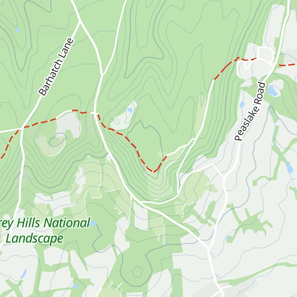 Map of Pitch Hill