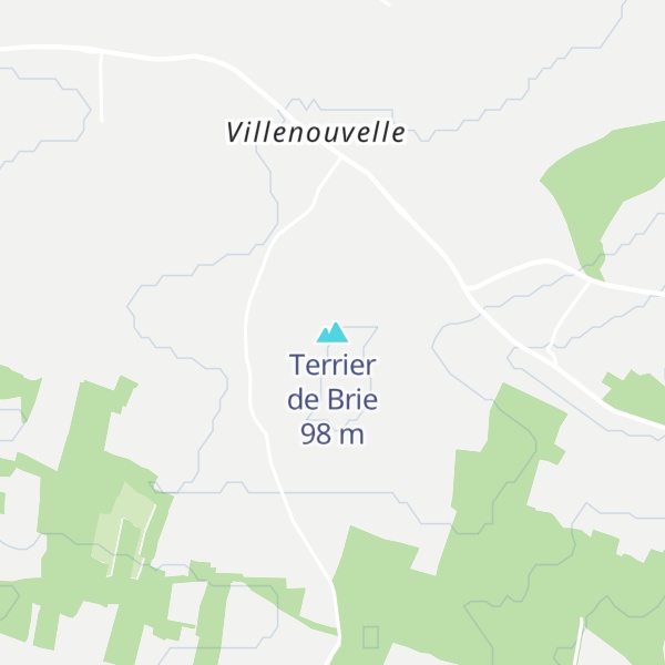 Map of Terrier de Brie