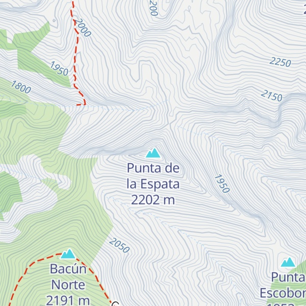 Map of Punta de la Espata