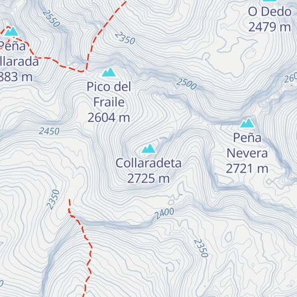 Map of Collaradeta