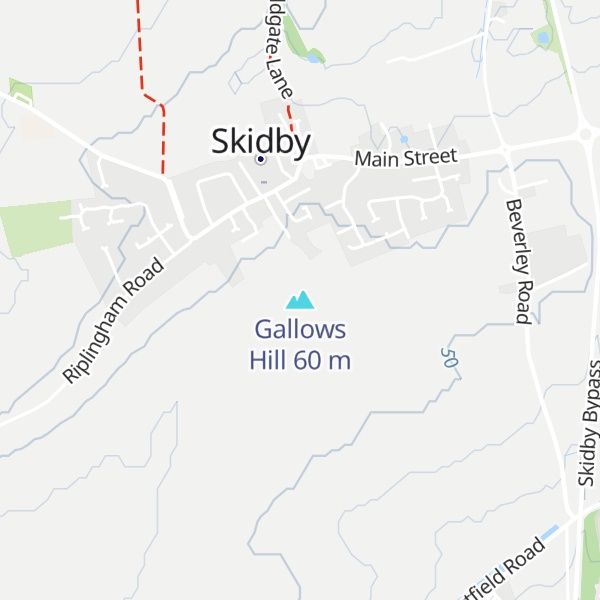 Map of Gallows Hill