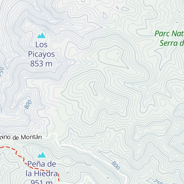Map of Peña de Esteban