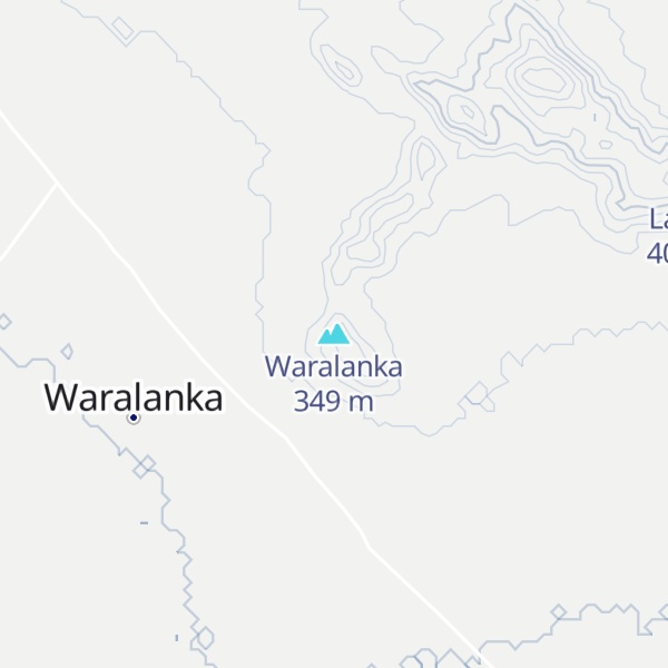 Map of Waralanka