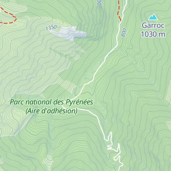 Map of Cabane du Bourdiou d'Aspeigt
