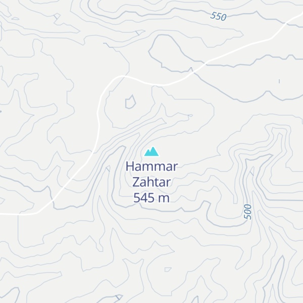 Map of Hammar Zahtar