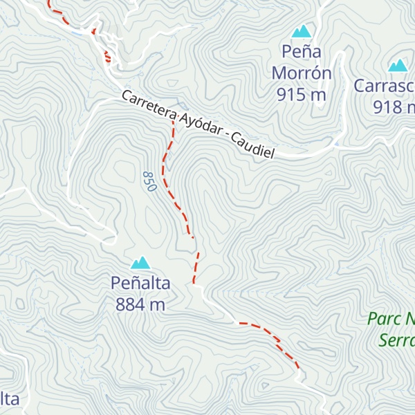 Map of El Castillejo