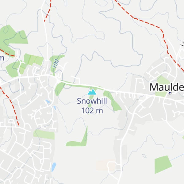 Map of Snowhill