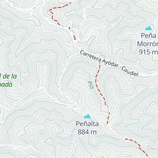 Map of La Grana