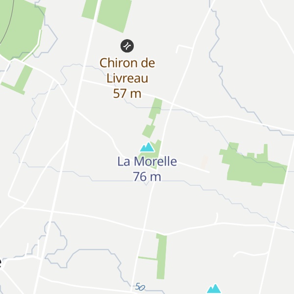 Map of La Morelle