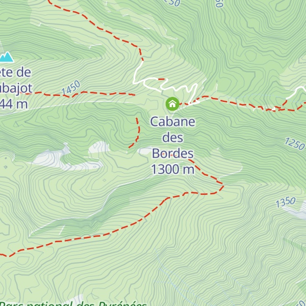 Map of Cabane de Crambots