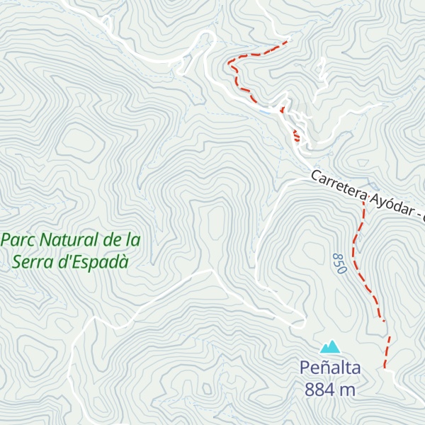 Map of La Loma