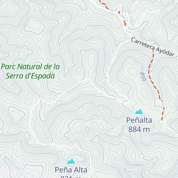 Map of El Pilón de las Almas