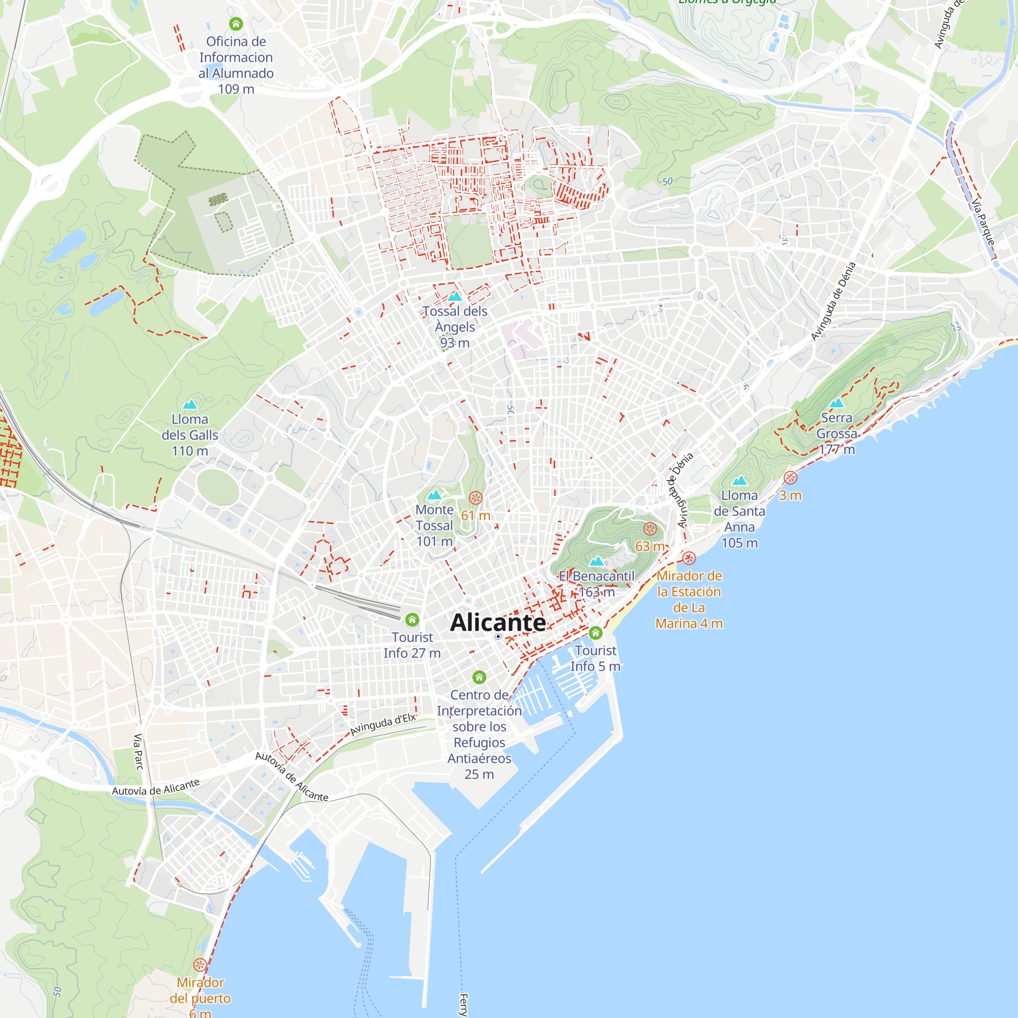 Cabaña Grill map